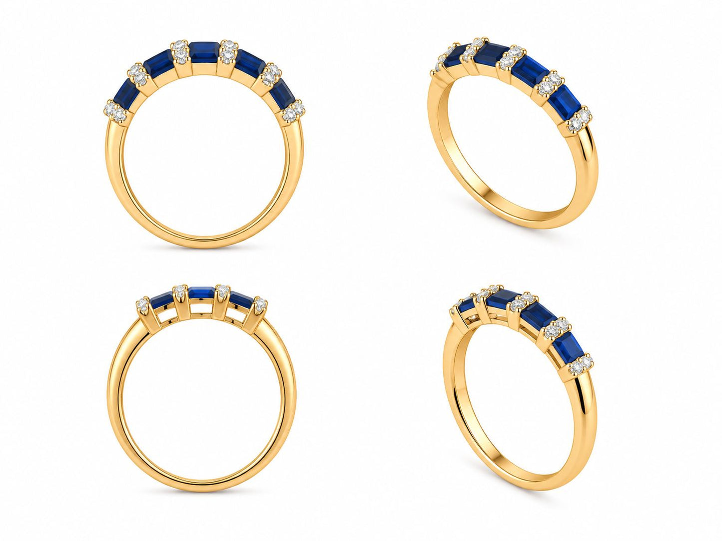 14KT NATURAL DIAMOND RING