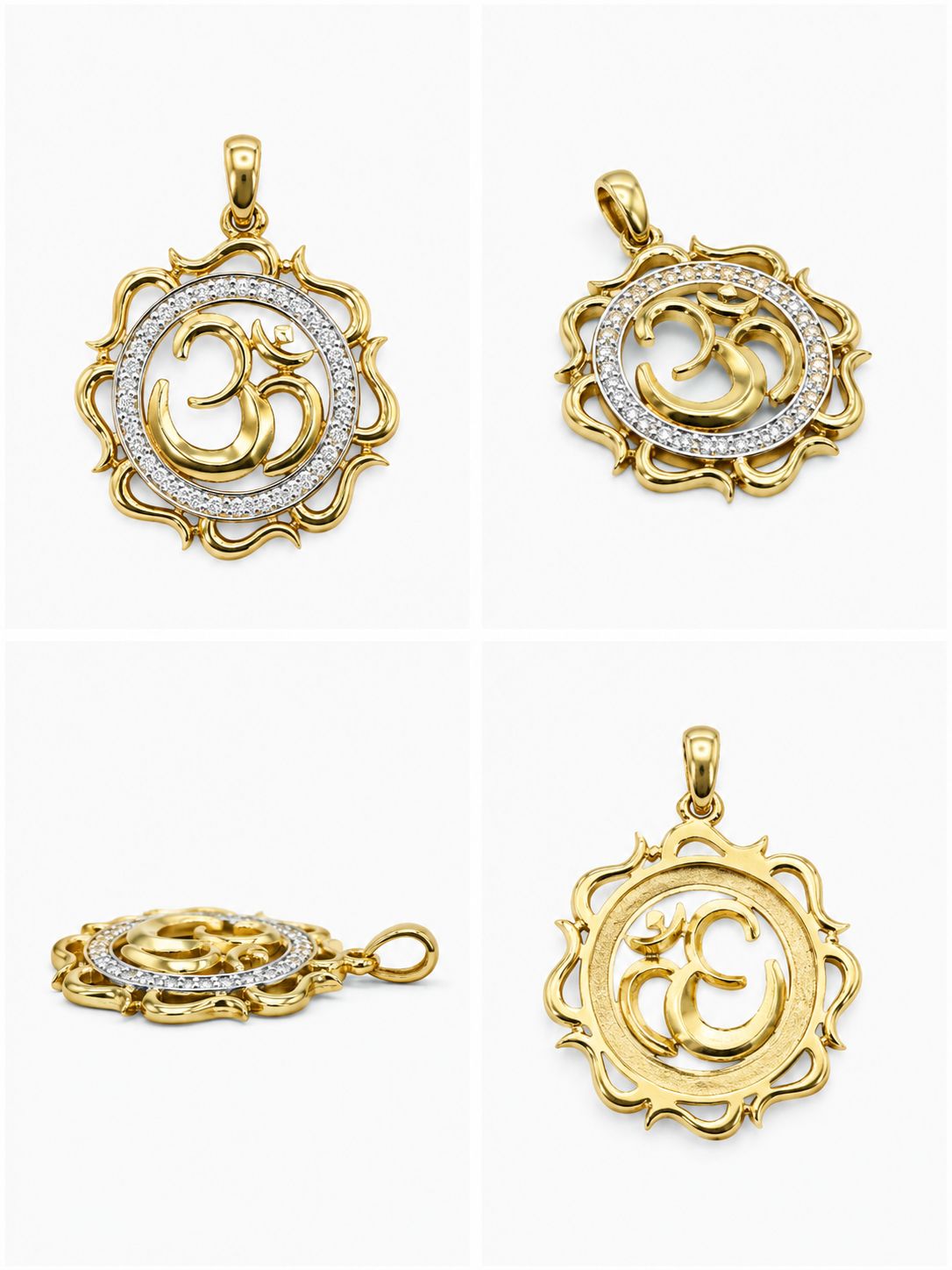 9KT NATURAL DIAMOND PENDANT