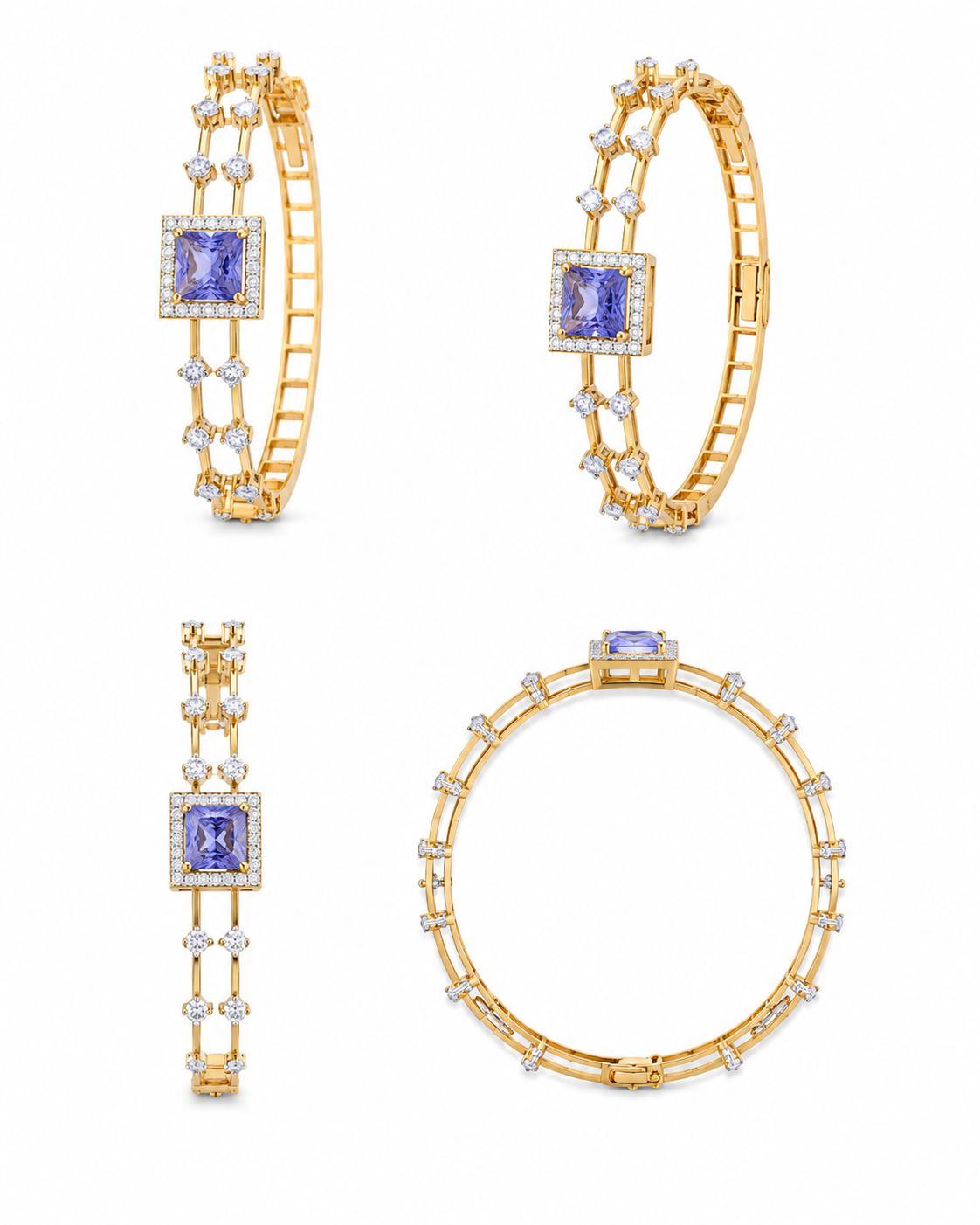 9KT LAB GROWN DIAMOND BRACELET