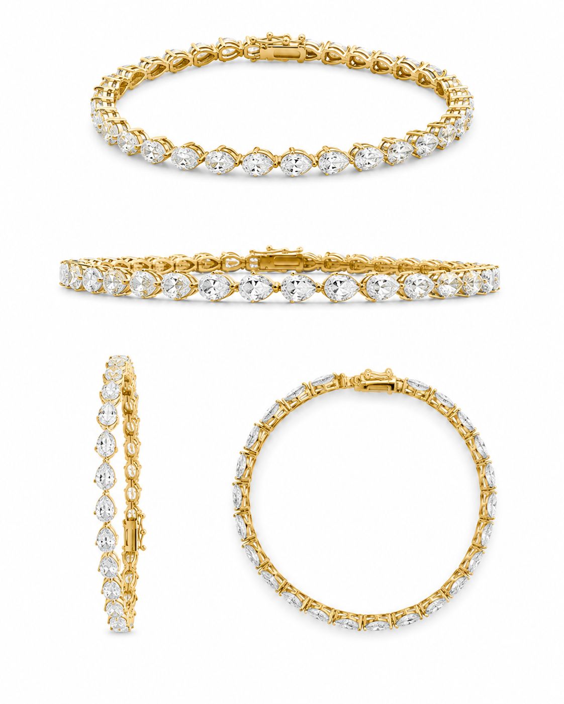 9KT LAB GROWN DIAMOND BRACELET