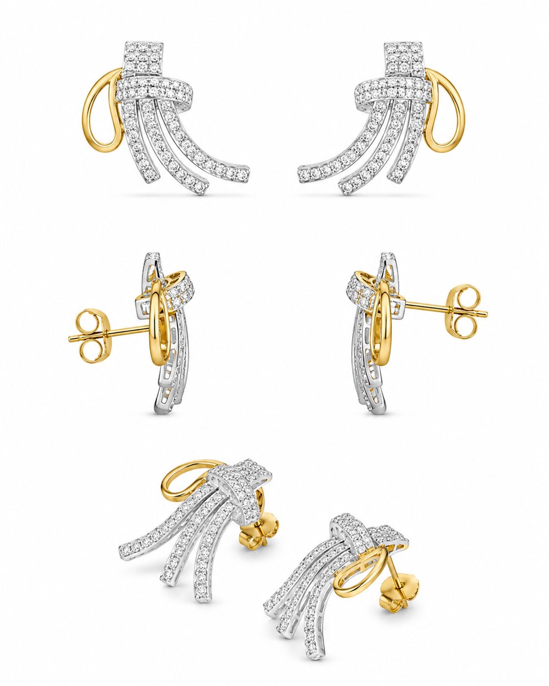 9KT LAB GROWN DIAMOND EARING