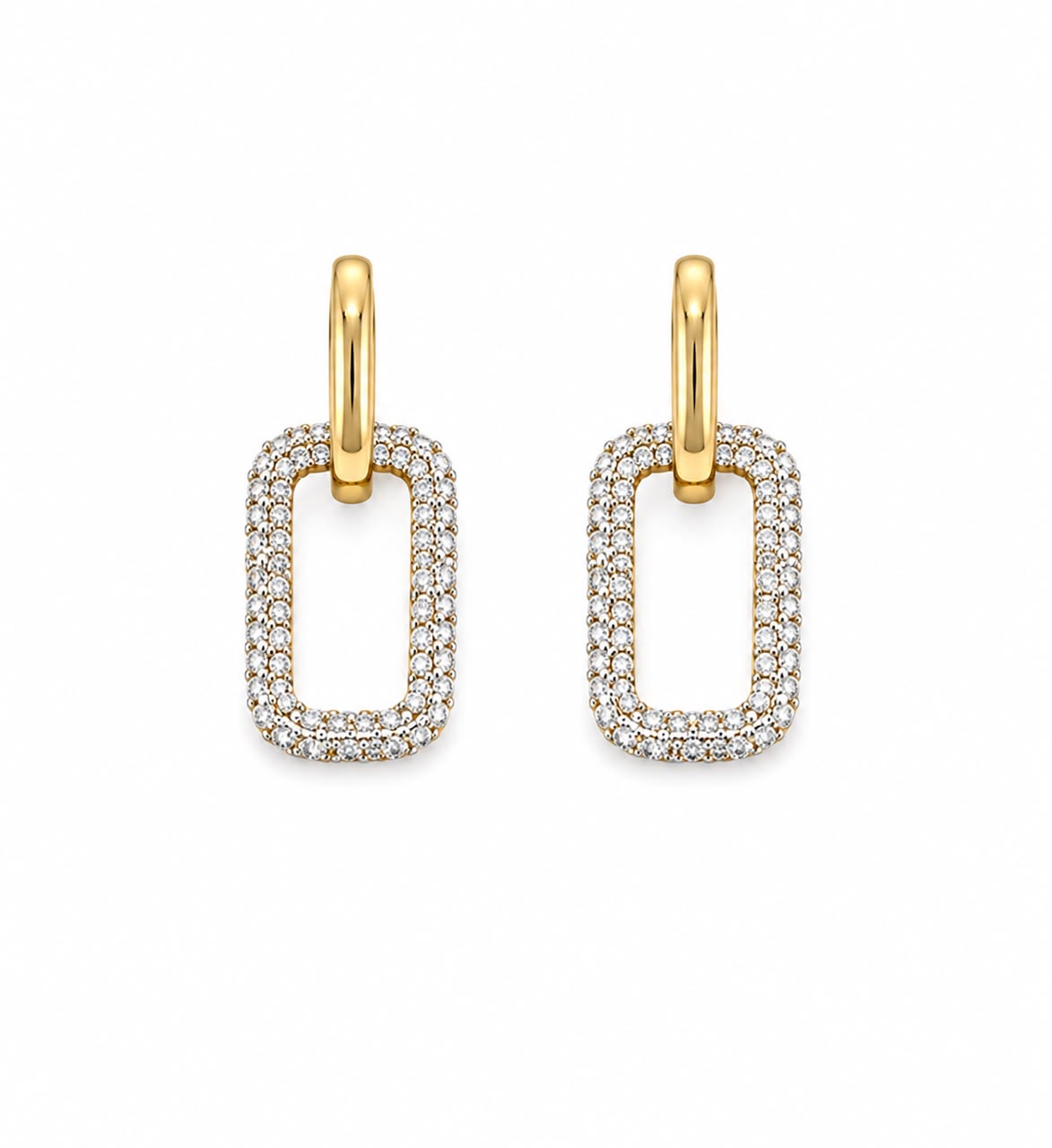 14KT NATURAL DIAMOND EARRING