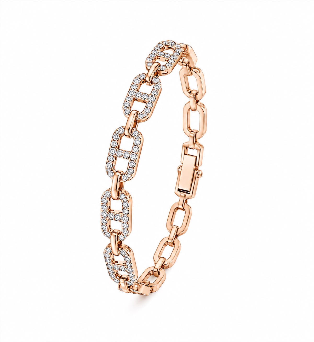 9KT NATURAL DIAMOND BRACELET