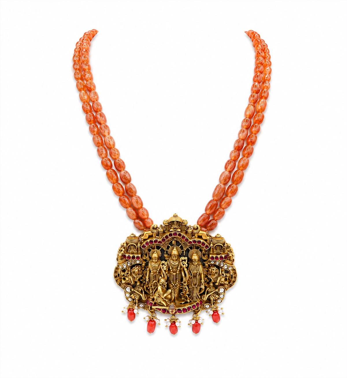 925 SILVER ETHNIC NECKLACE