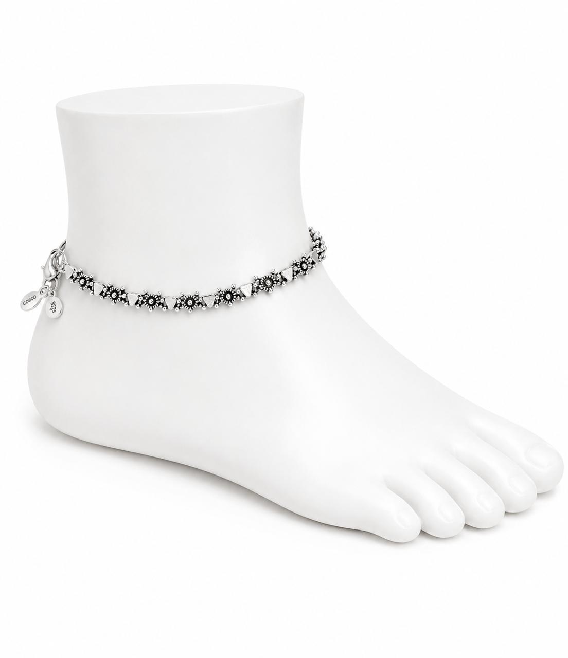 925 SOLID SILVER ANKLET