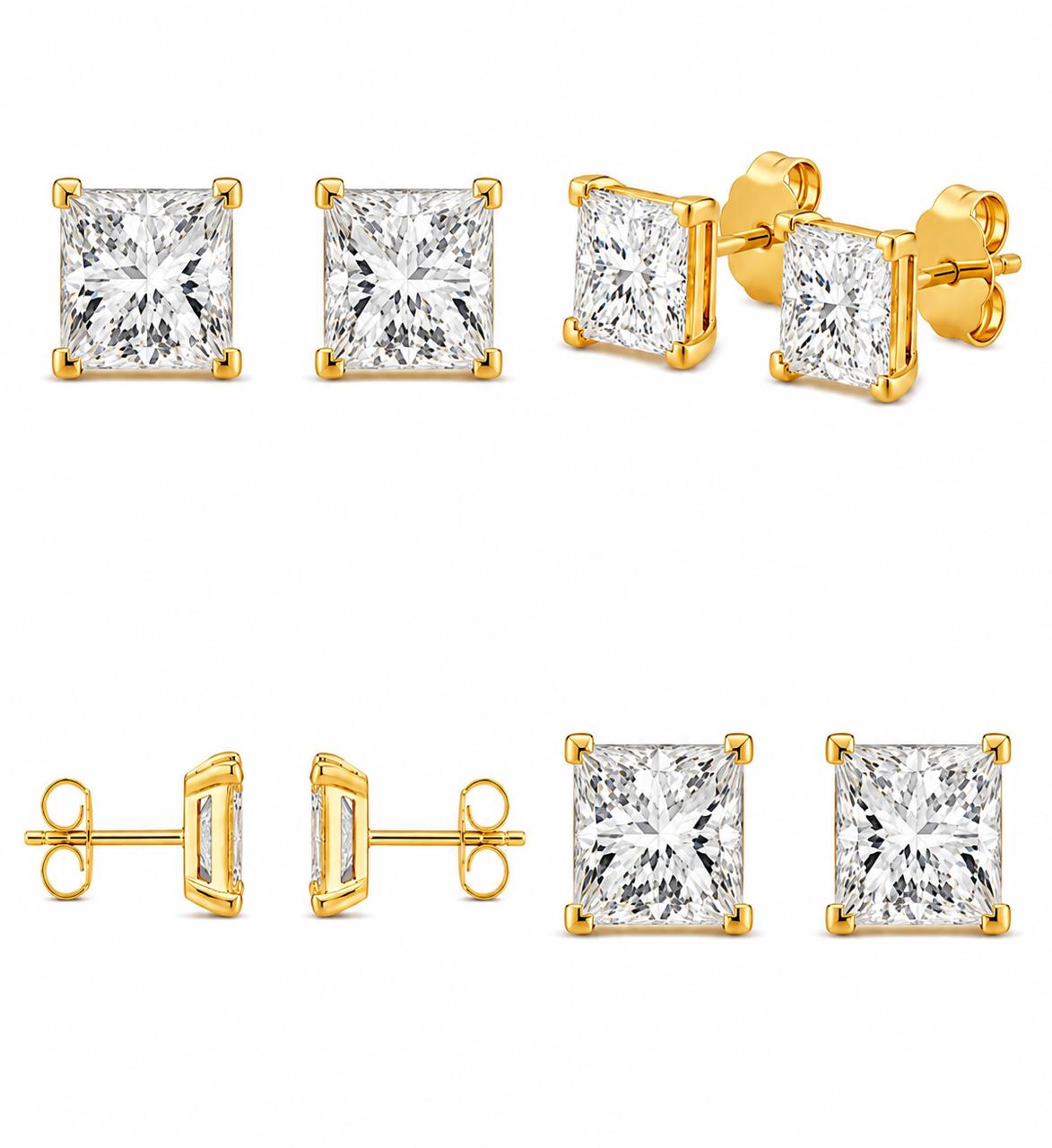 9KT LAB GROWN DIAMOND EARRING