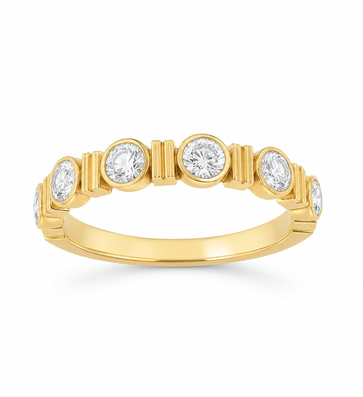 9KT LAB GROWN DIAMOND RING