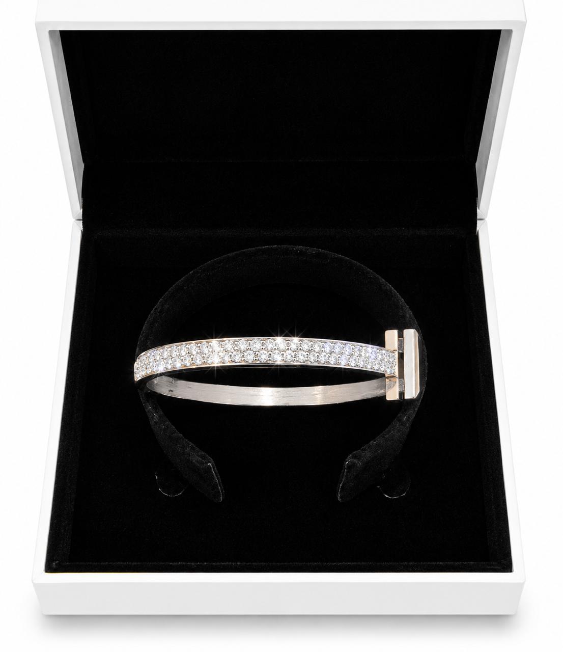 Lab Grown 925 Silver diamond bracelet
