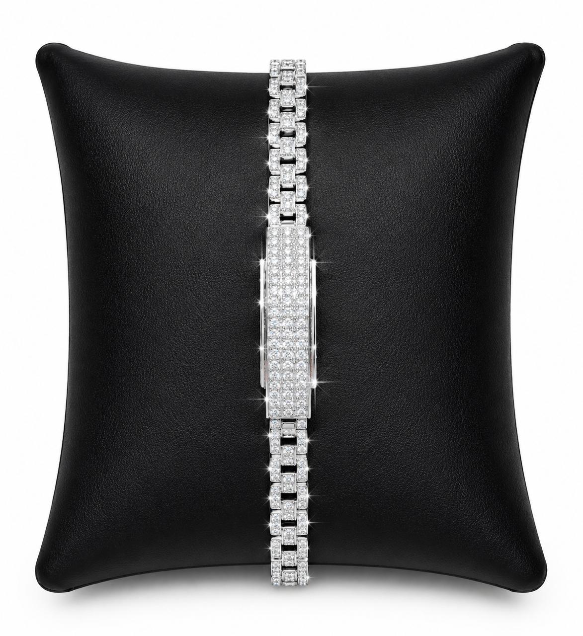 Lab Grown 925 Silver diamond bracelet
