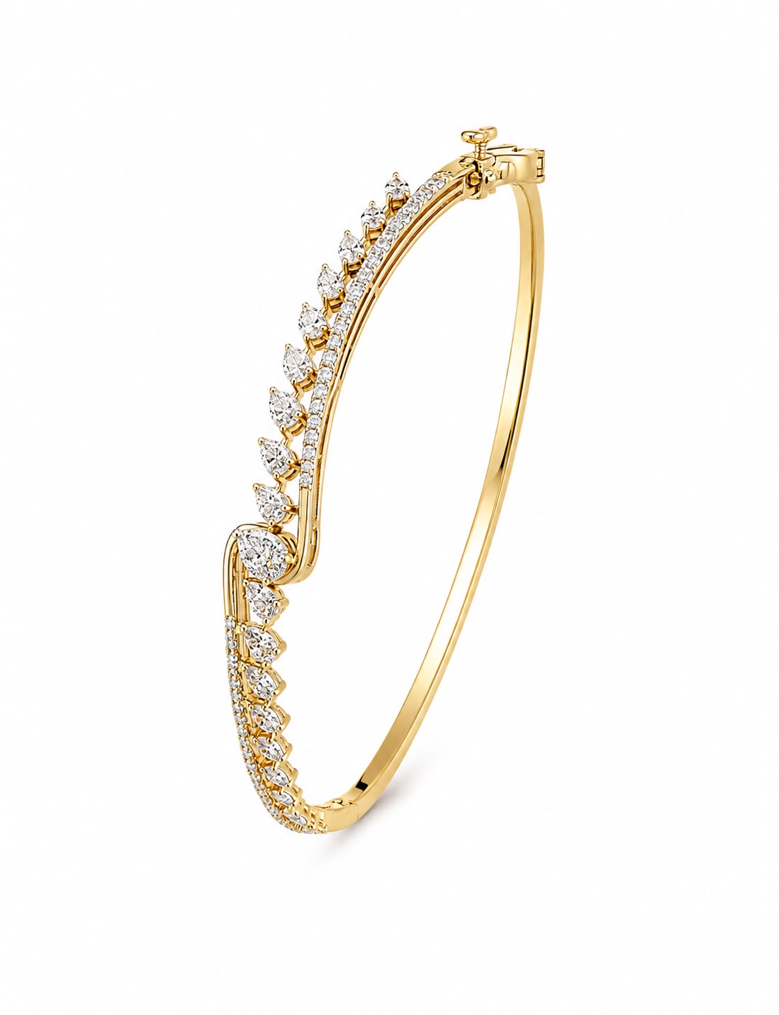 14KT NATURAL DIAMOND BRACELET