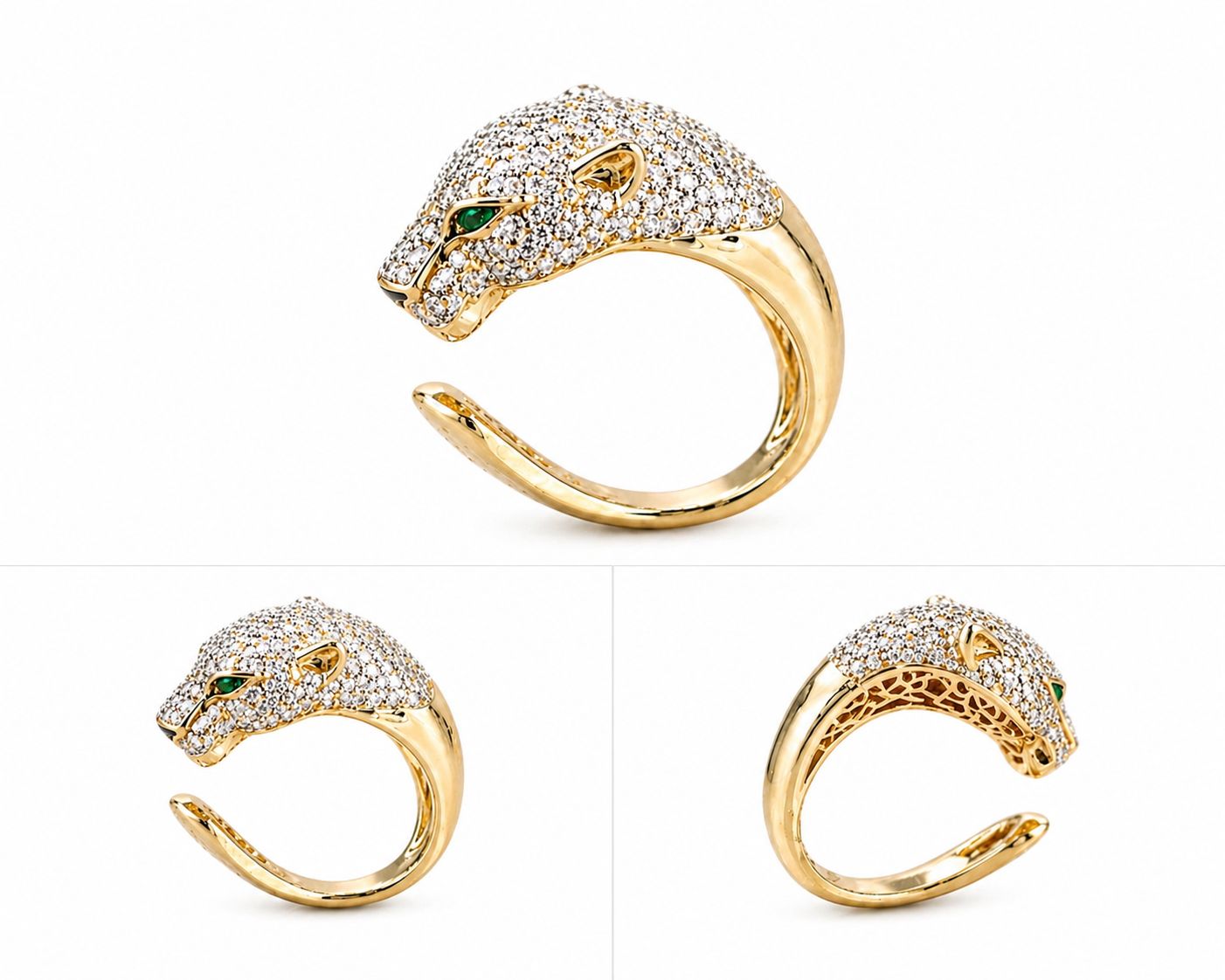 14KT NATURAL DIAMOND RING