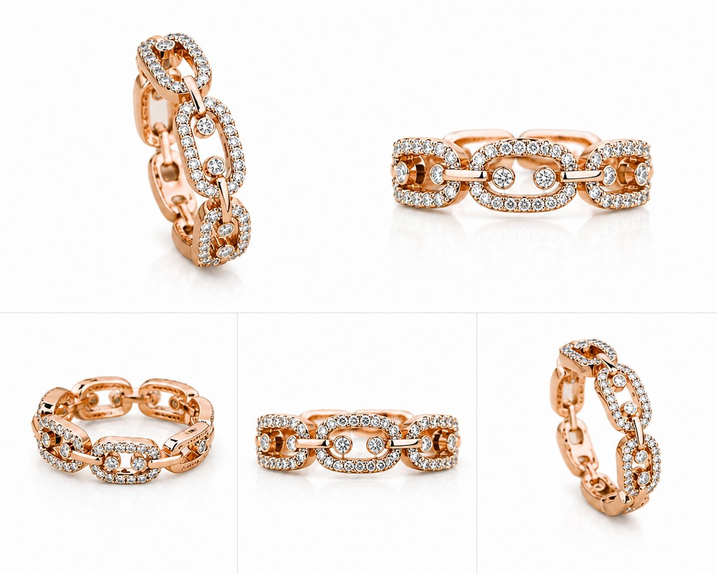 14KT NATURAL DIAMOND RING