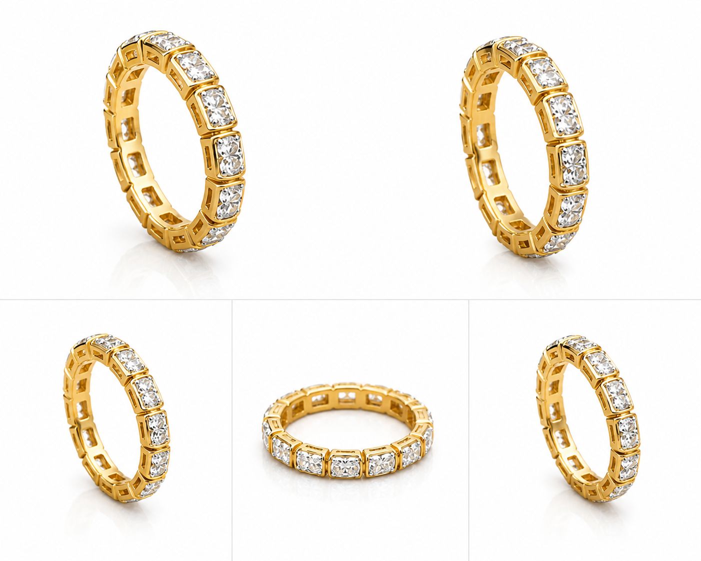 14KT NATURAL DIAMOND RING