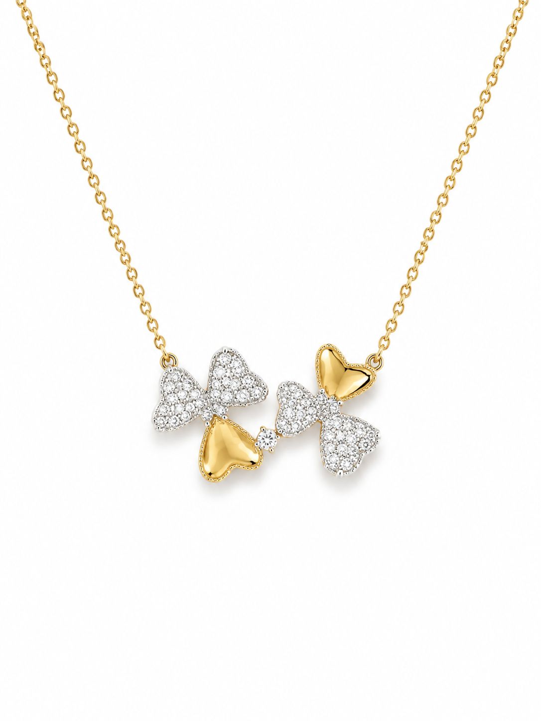 9KT NATURAL DIAMOND PENDANT