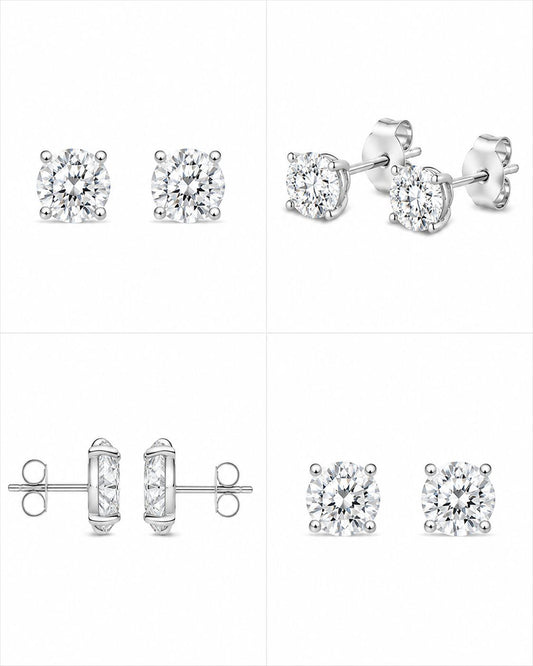 9KT LAB GROWN DIAMOND EARRING