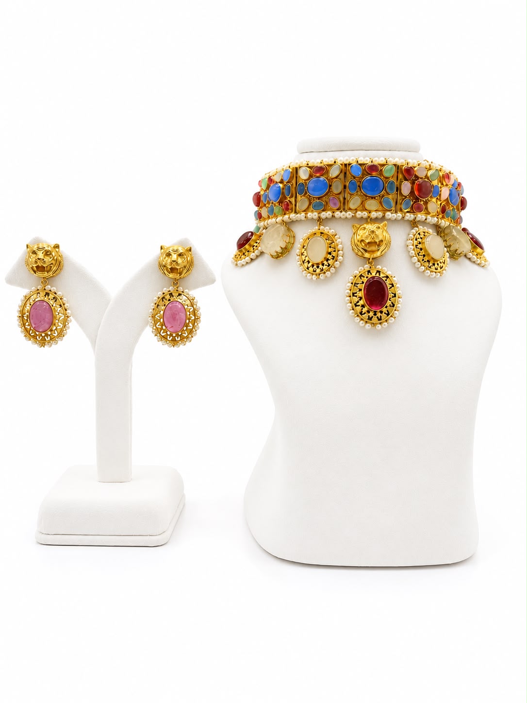 925 SILVER ETHNIC NECKLACE