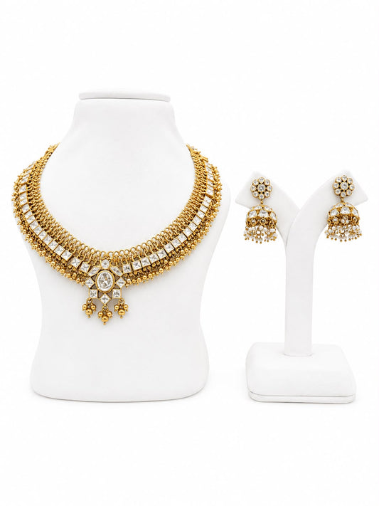 925 SILVER ETHNIC NECKLACE SET