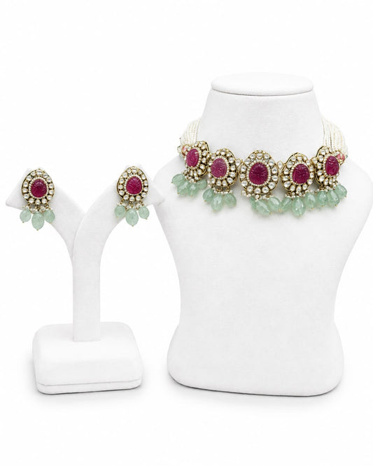 925 SILVER ETHNIC NECKLACE