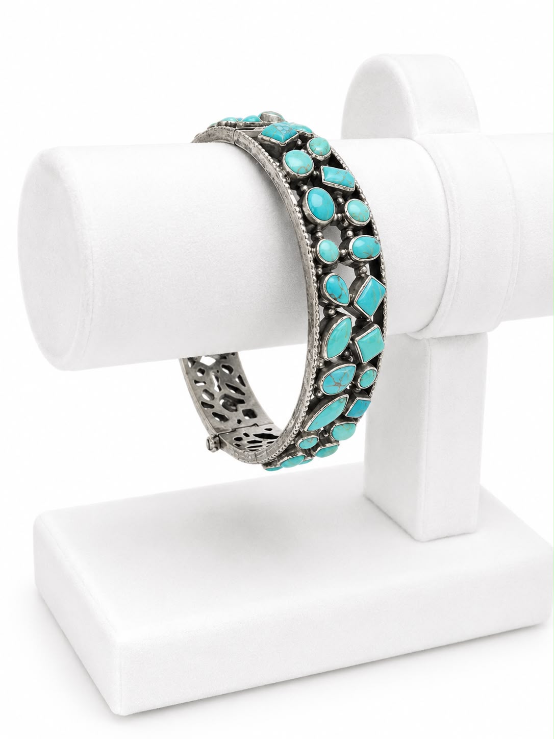 925 SILVER ETHNIC BANGLE