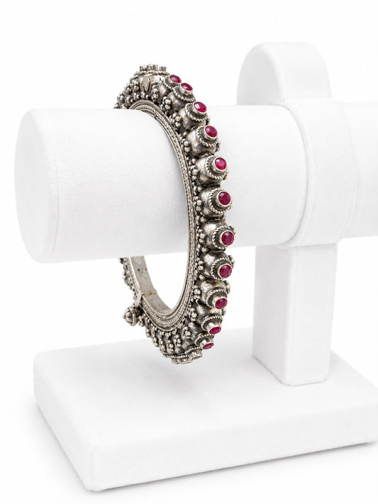 925 SILVER ETHNIC BANGLE