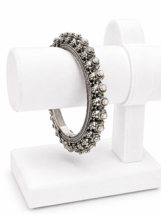 925 SILVER ETHNIC BANGLE