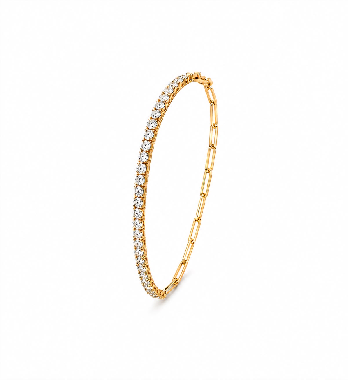 14KT NATURAL DIAMOND BRACELET