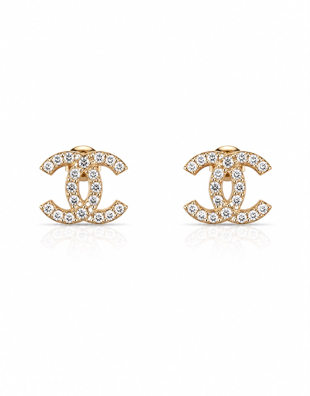 14KT NATURAL DIAMOND EARRING