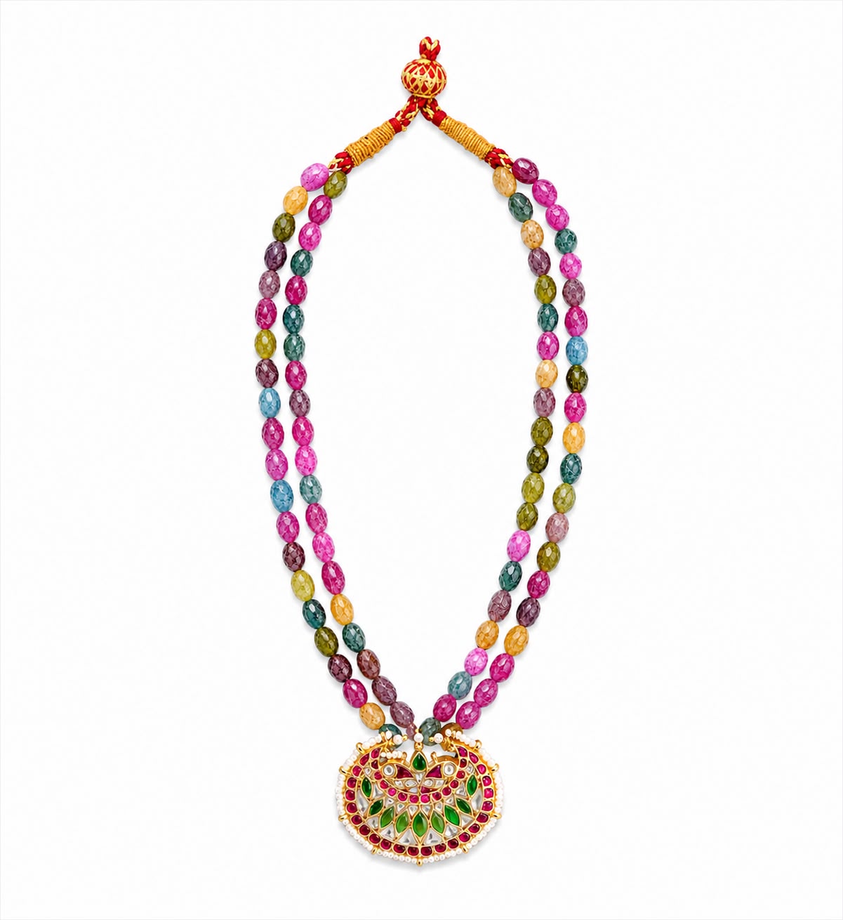 925 SILVER ETHNIC NECKLACE