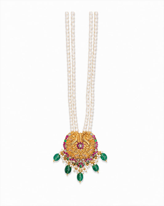 925 SILVER ETHNIC NECKLACE