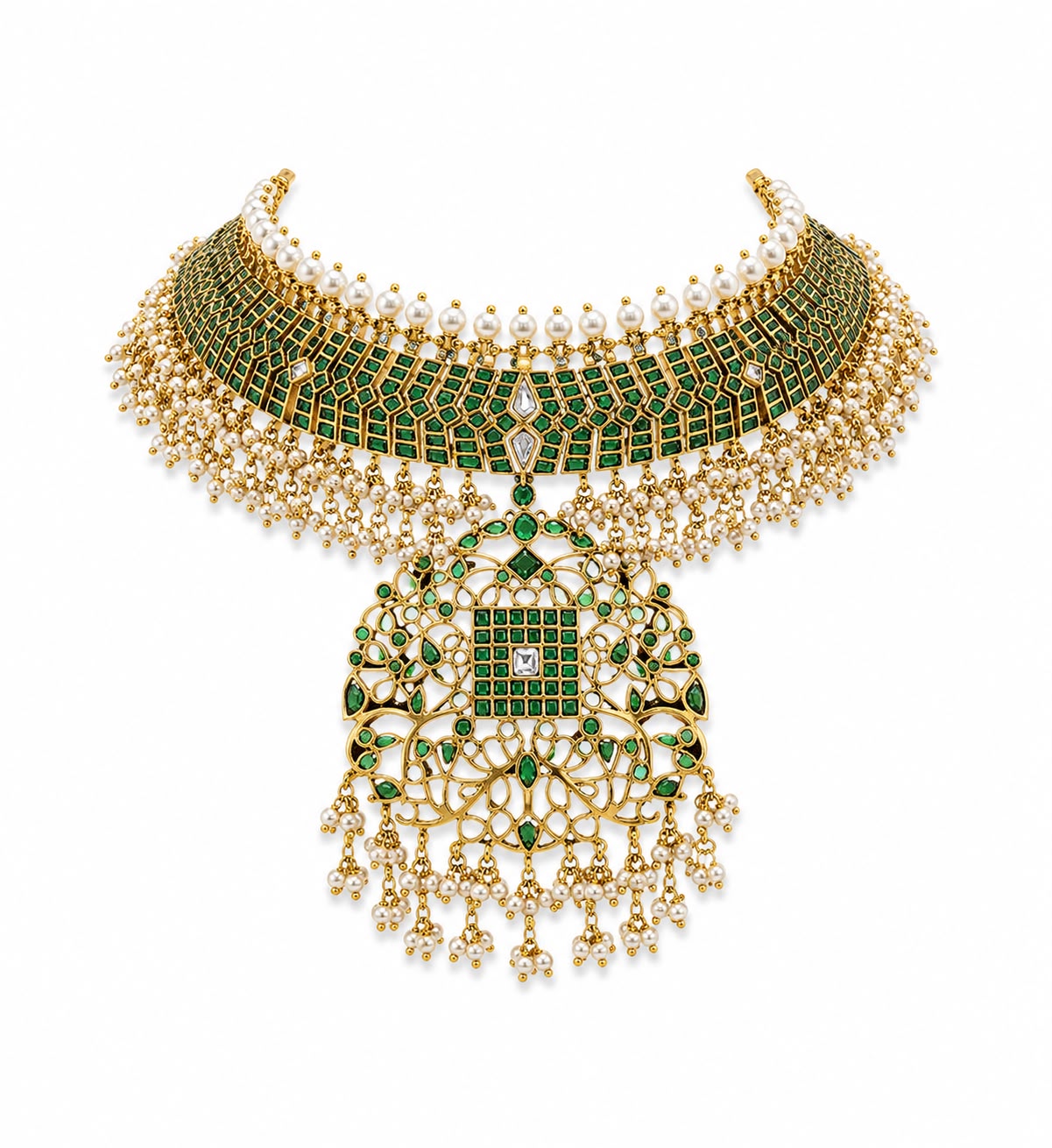925 SILVER ETHNIC NECKLACE
