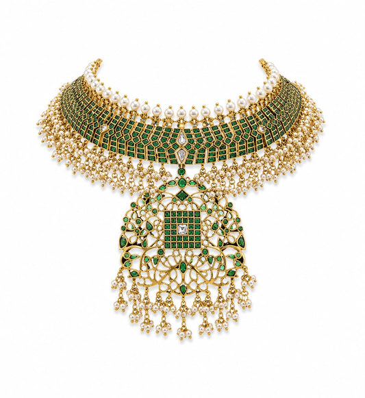 925 SILVER ETHNIC NECKLACE