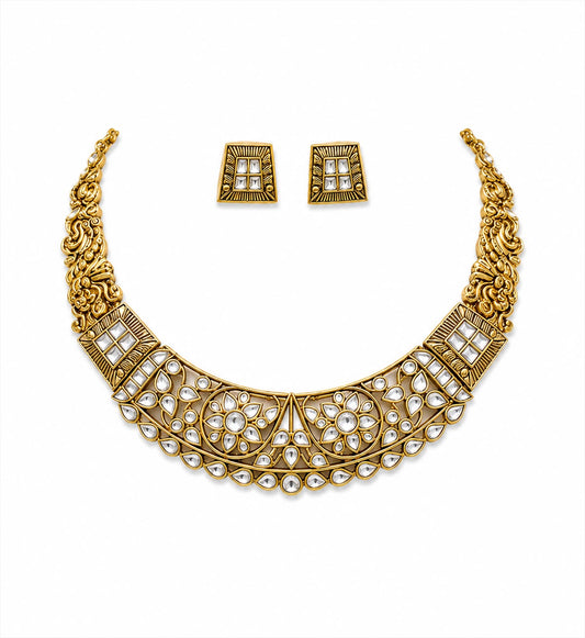 925 SILVER ETHNIC NECKLACE