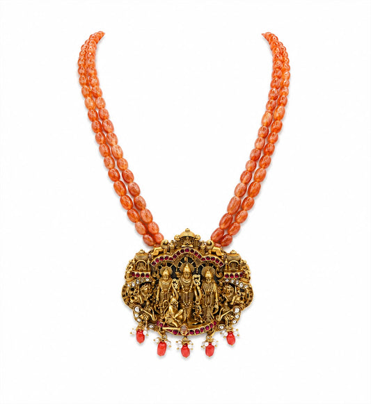 925 SILVER ETHNIC NECKLACE