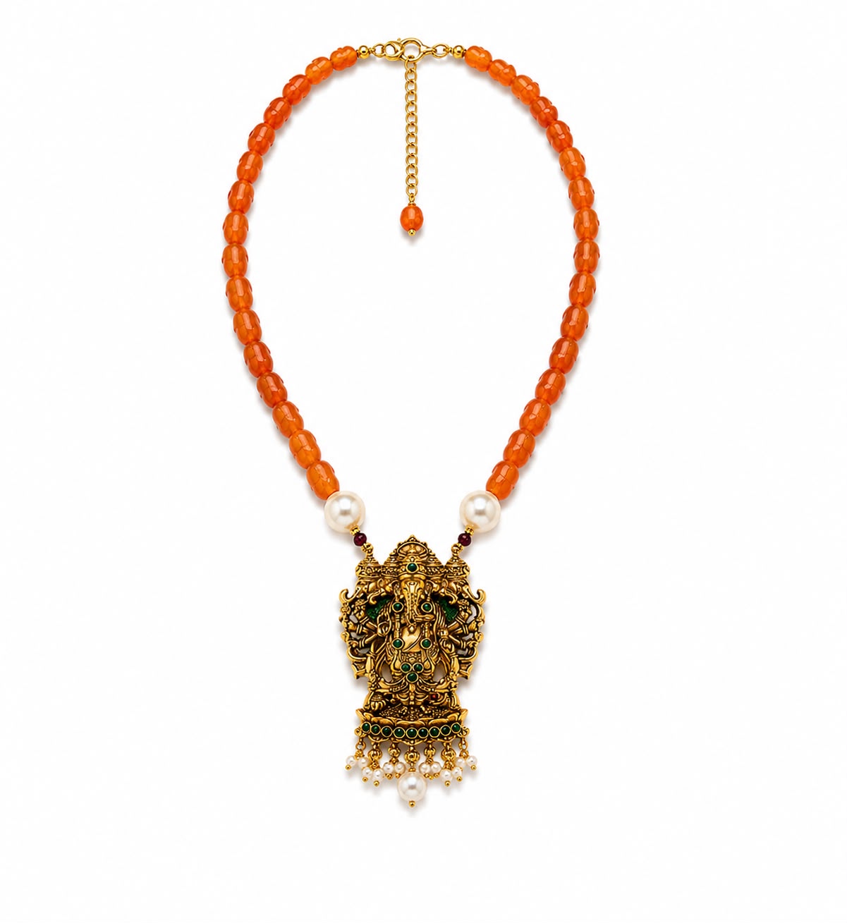 925 SILVER ETHNIC NECKLACE