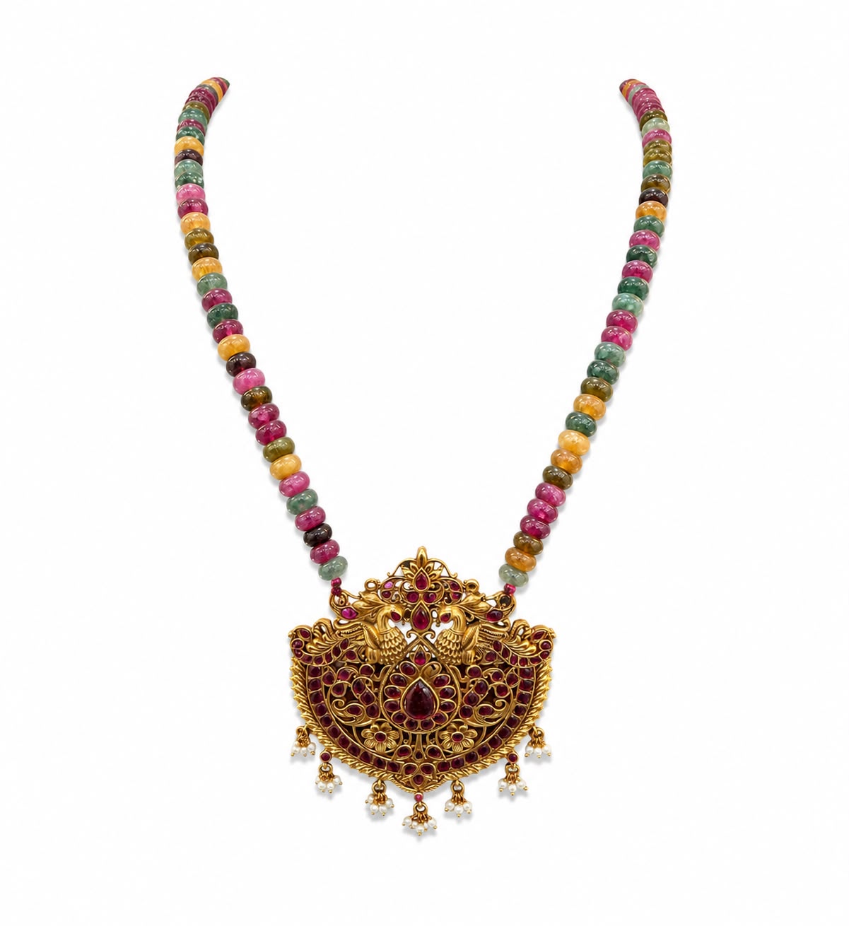 925 SILVER ETHNIC NECKLACE