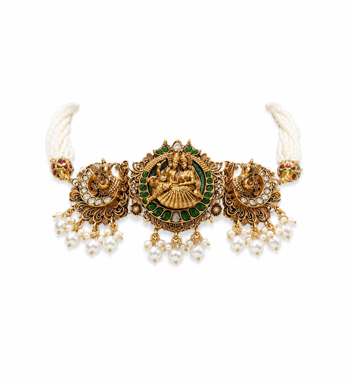925 SILVER ETHNIC NECKLACE