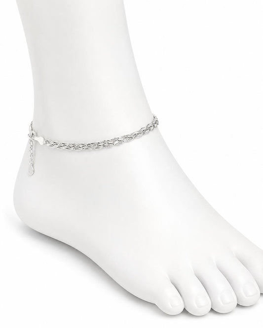 925 SOLID SILVER ANKLET