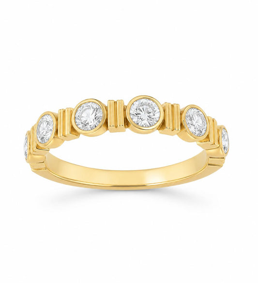 9KT LAB GROWN DIAMOND RING