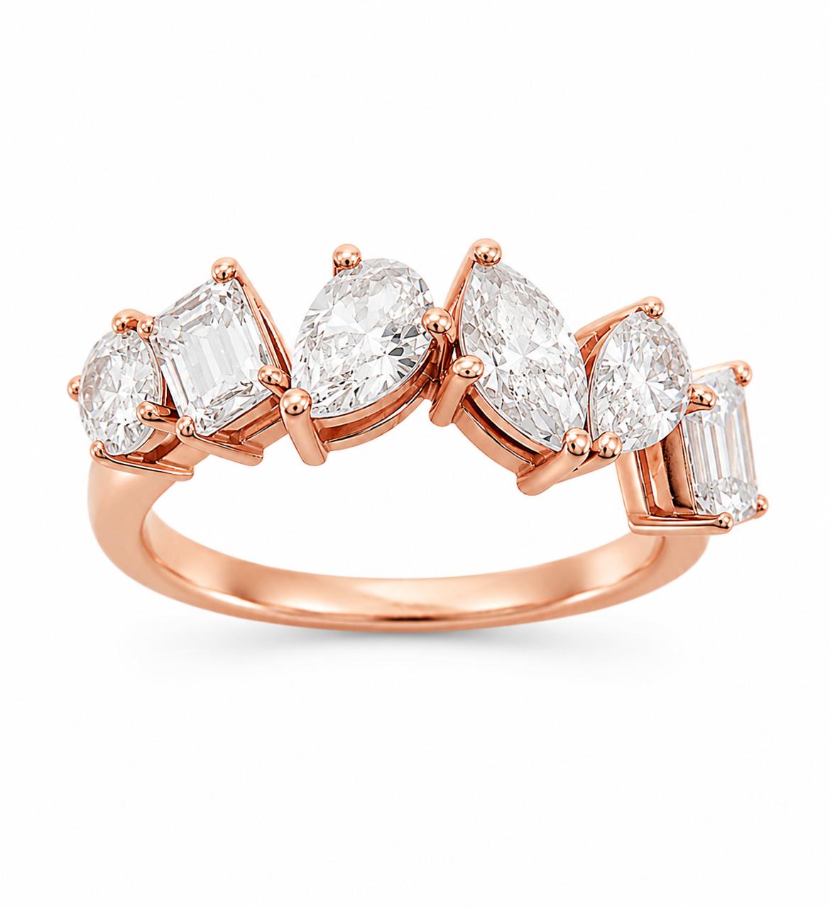 9KT LAB GROWN DIAMOND RING