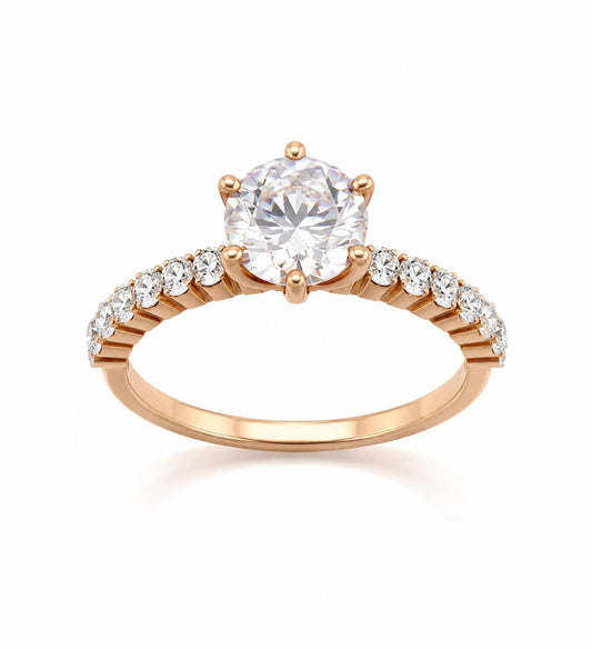 9KT LAB GROWN DIAMOND RING