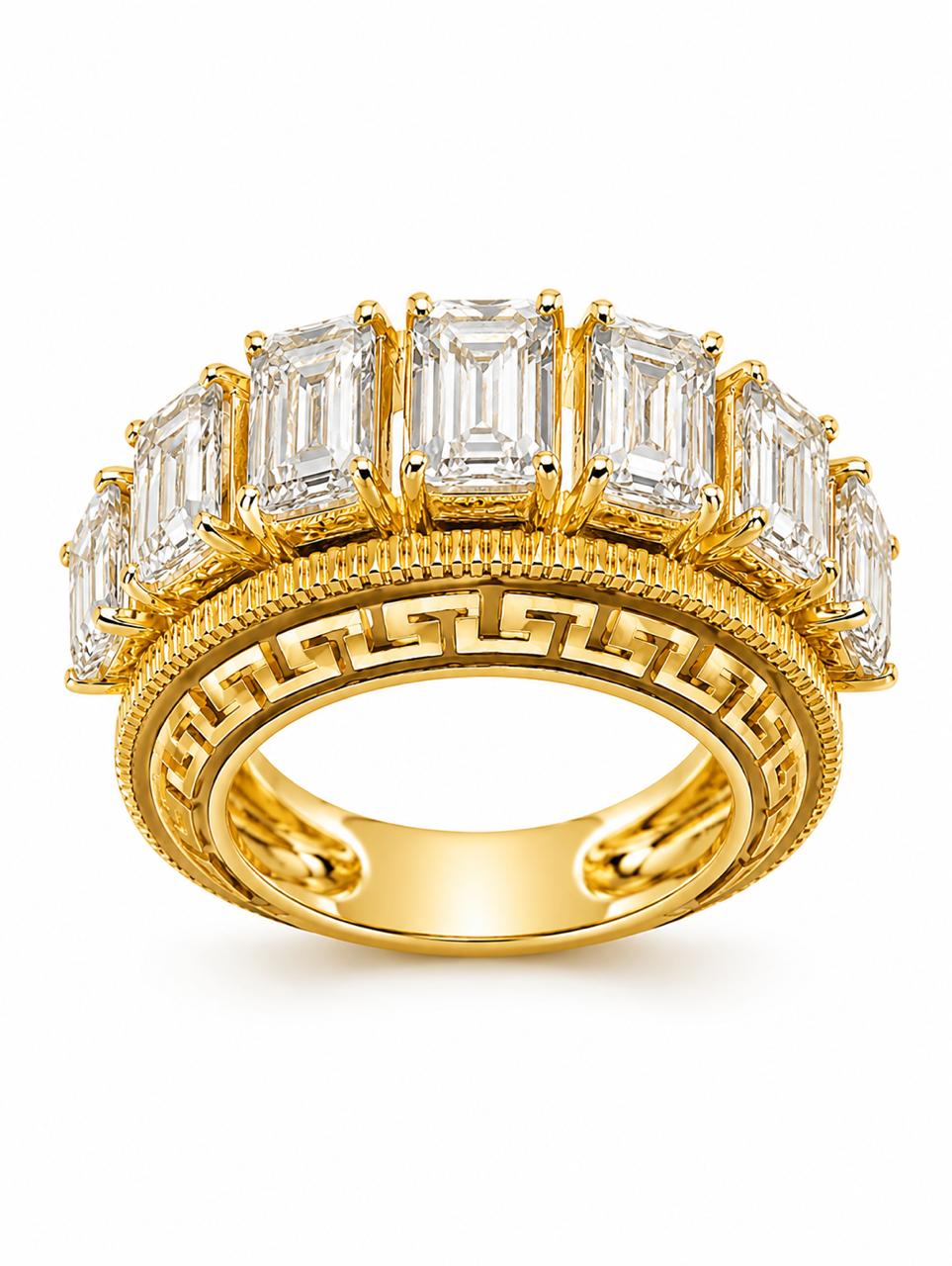 9KT LAB GROWN DIAMOND RING