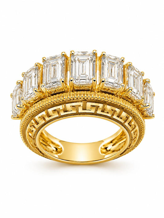 9KT LAB GROWN DIAMOND RING