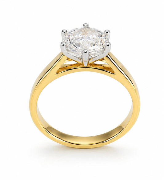 9KT LAB GROWN DIAMOND RING
