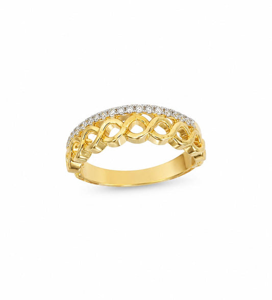 9KT LAB GROWN DIAMOND RING