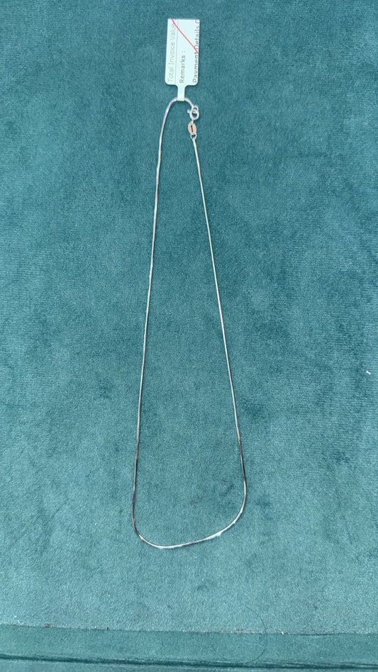 925 SOLID SILVER CHAIN