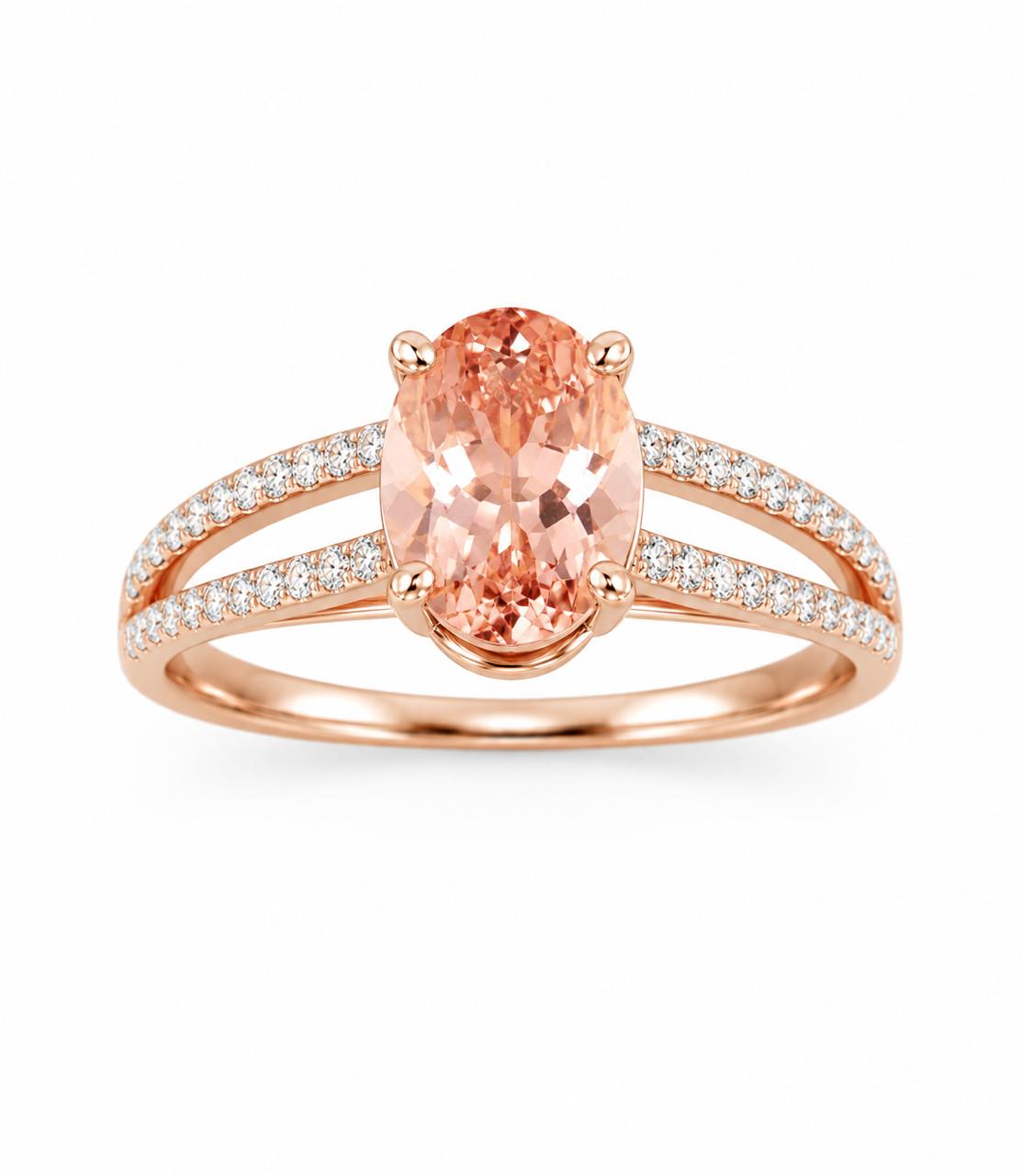 9KT LAB GROWN DIAMOND RING