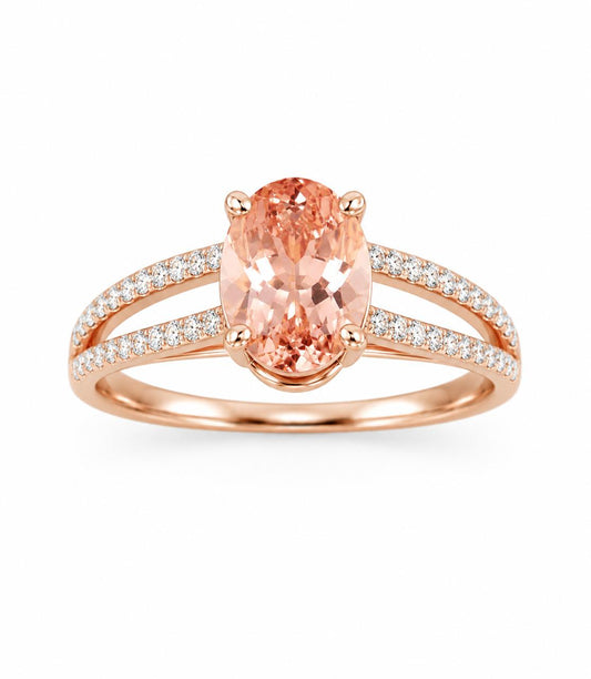 9KT LAB GROWN DIAMOND RING