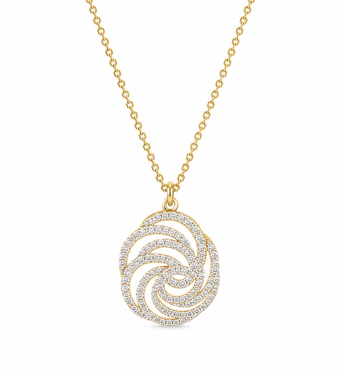 9KT LAB GROWN DIAMOND PENDANT
