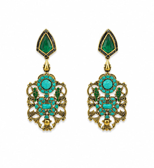 925 SILVER ETHENIC EARRING