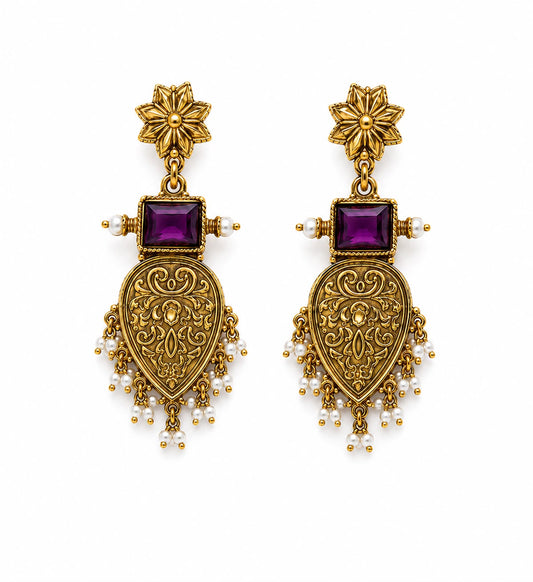 925 SILVER ETHENIC EARRING